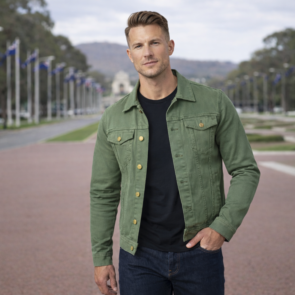 Noah | Mens Denim Jacket with Classic Design