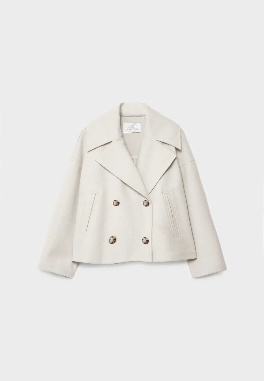 Clara | Cropped Double-Breasted Jacket Women 5