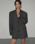 Emily | Womens Black Blazer Jacket Elegance 0