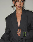 Emily | Womens Black Blazer Jacket Elegance 4