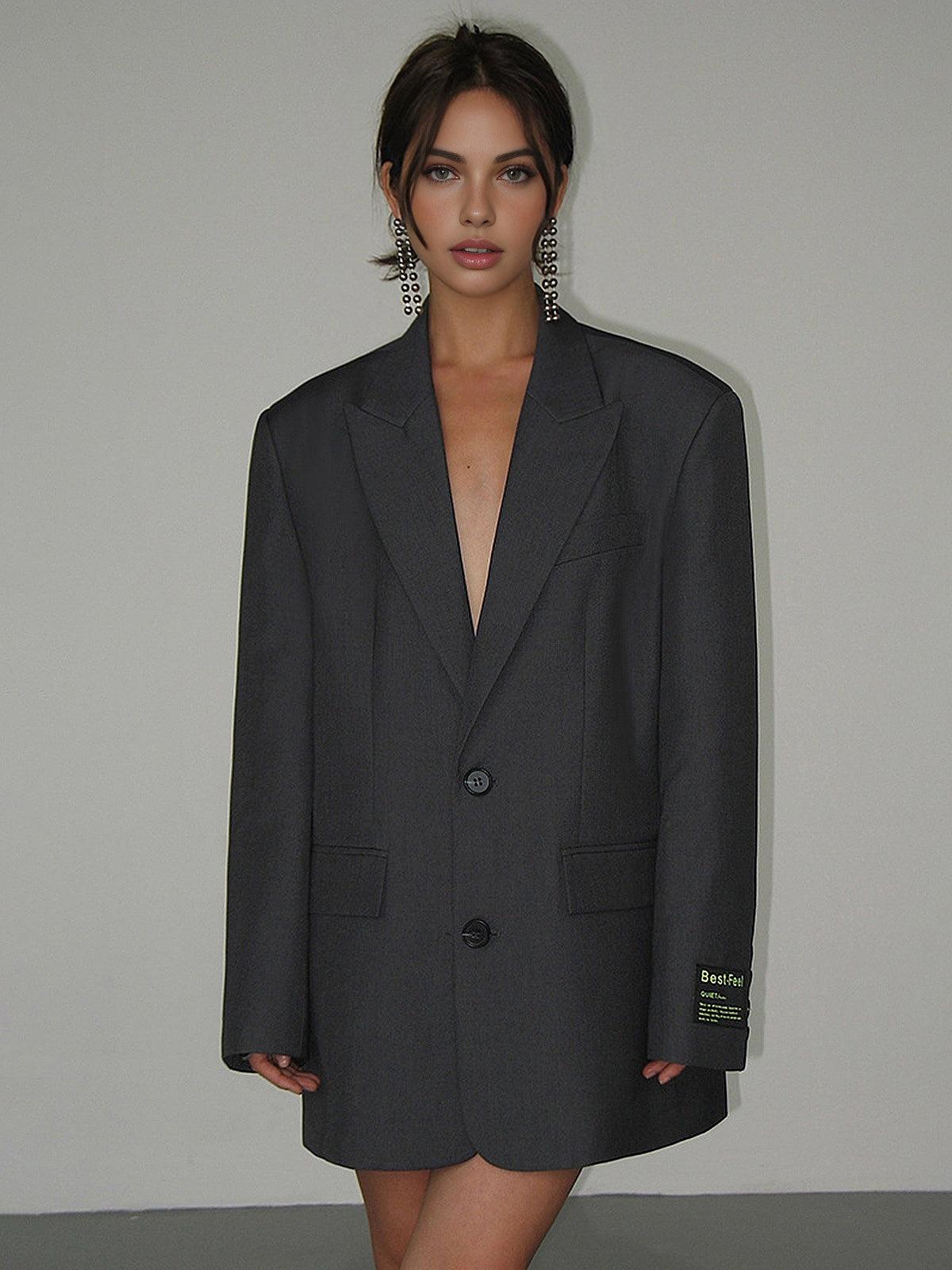Emily | Womens Black Blazer Jacket Elegance 6