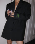 Emily | Womens Black Blazer Jacket Elegance 8