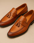 Ethan | Black Mens Loafers with Classic Design 1