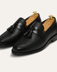 Ethan | Black Mens Loafers with Classic Design 4