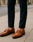 Ethan | Black Mens Loafers with Classic Design 7