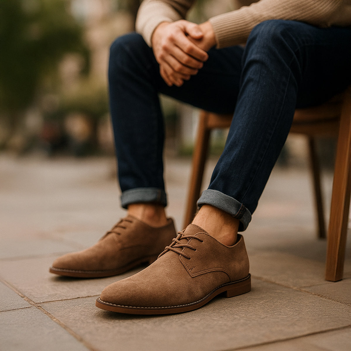 Ethan | Classic Suede Men's Shoes for Comfort 6