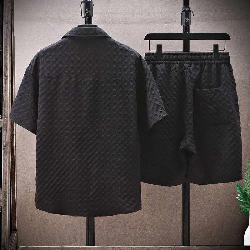 Ethan | Men's Short PJs Shirt &amp; Shorts Set 5