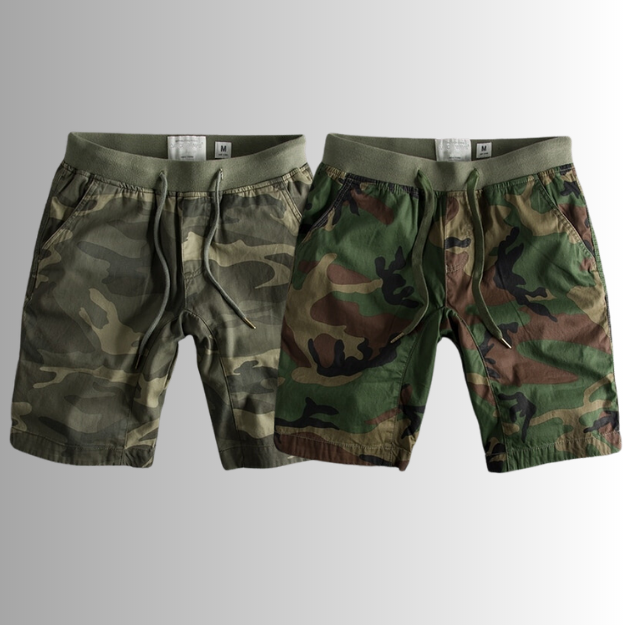 Ethan | Men's Shorts with Camouflage Print 2