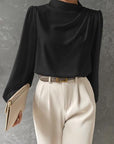 Isabella | Elegant Blouse with Bishop Sleeves 0