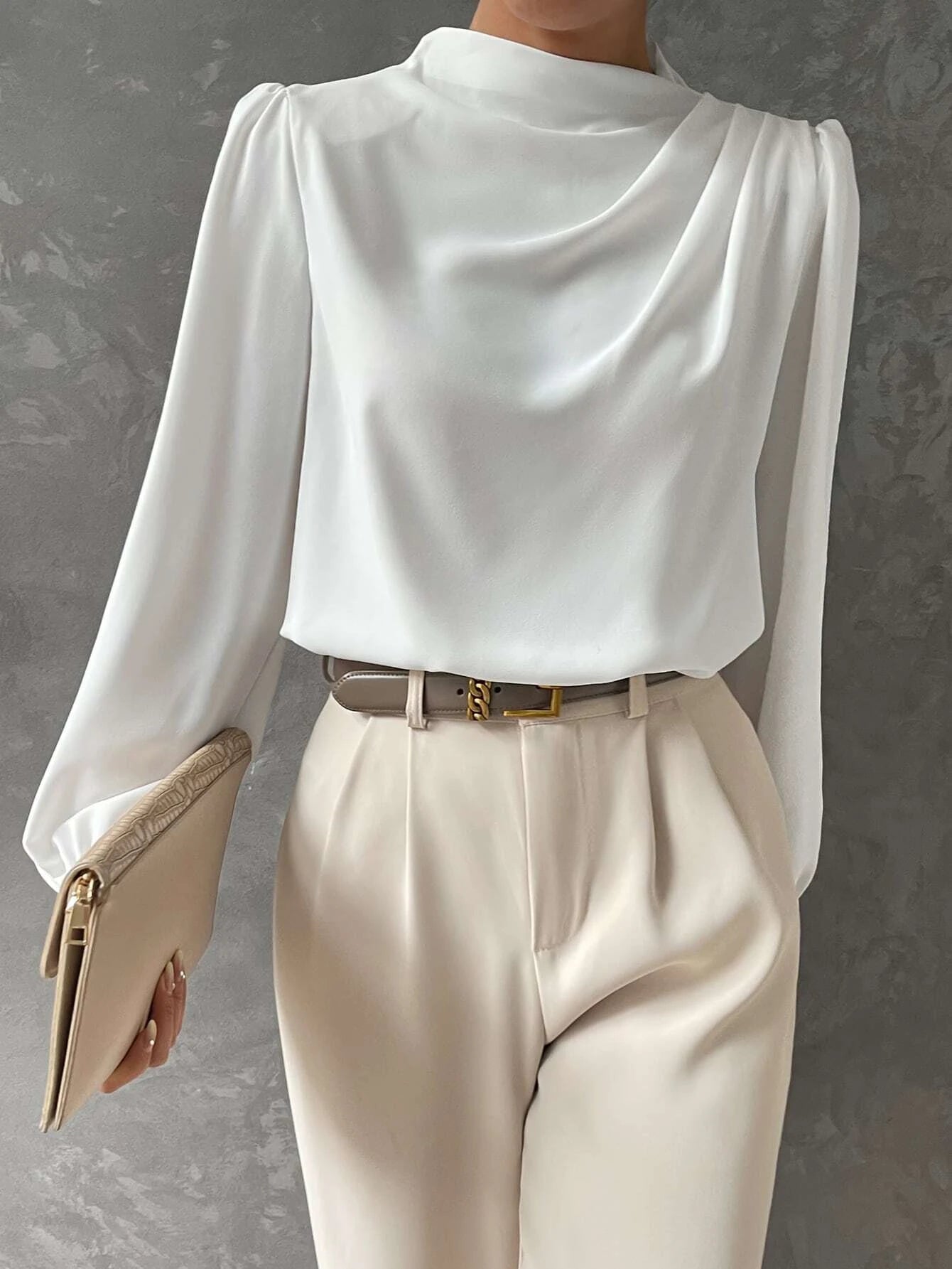 Isabella | Elegant Blouse with Bishop Sleeves 1