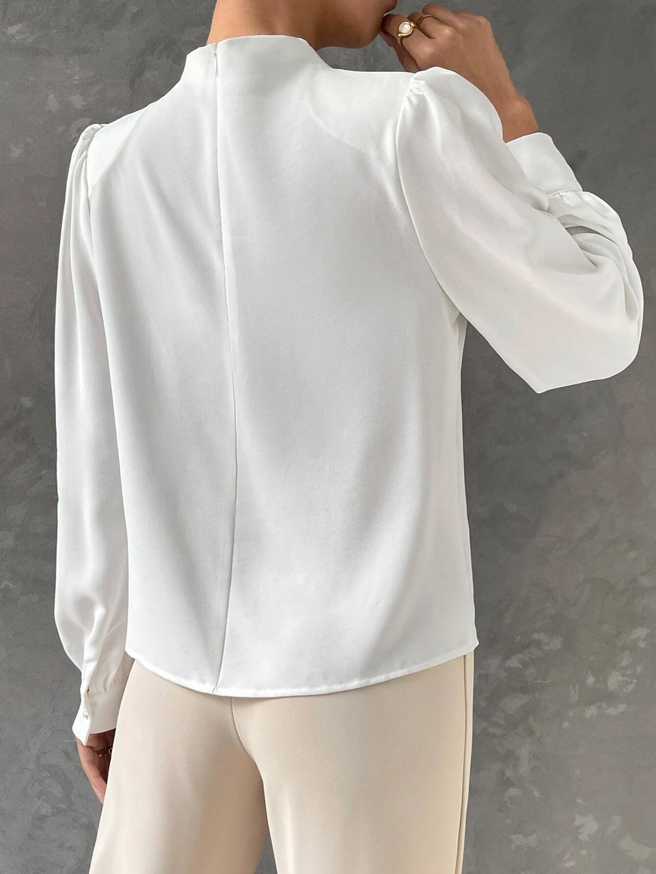 Isabella | Elegant Blouse with Bishop Sleeves 2