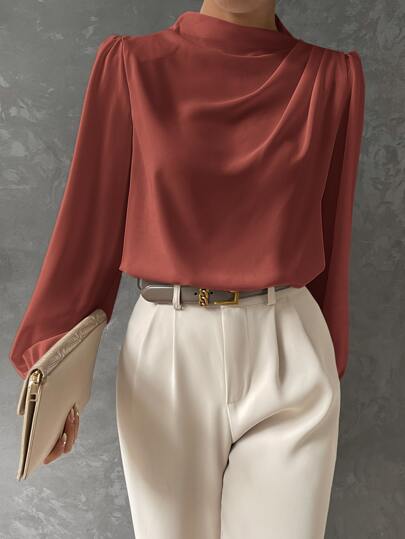 Isabella | Elegant Blouse with Bishop Sleeves 9