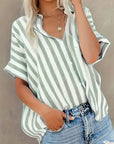 Isabella | Stylish Striped Blouse for Women 0