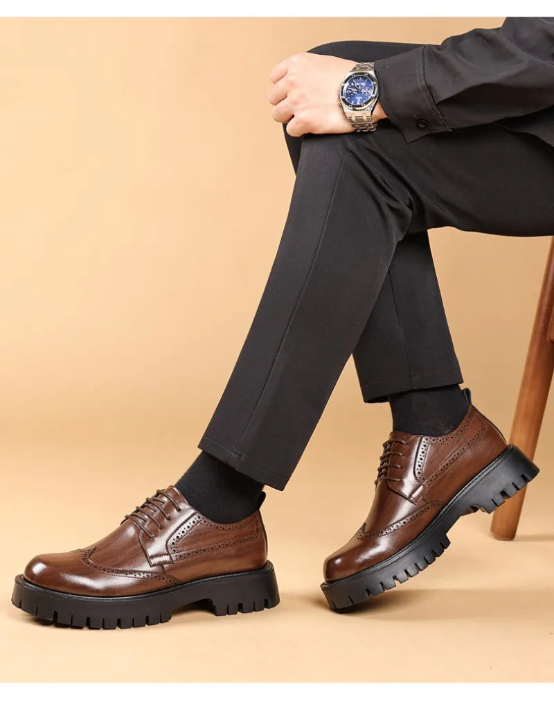 James | Elevator Dress Shoes for Modern Gentlemen 8