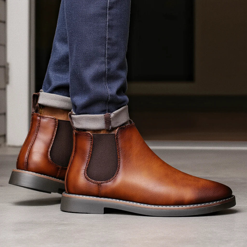Lily | Classic Brown Chelsea Boots Women 2