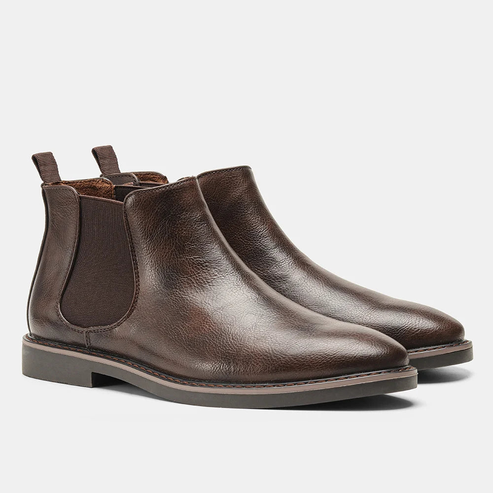 Lily | Classic Brown Chelsea Boots Women 9