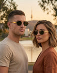 Skyler | Vintage Oval Sunglasses with Timeless Design