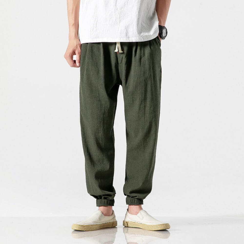 Oliver | Men's Linen Pants for Comfortable Fit 0