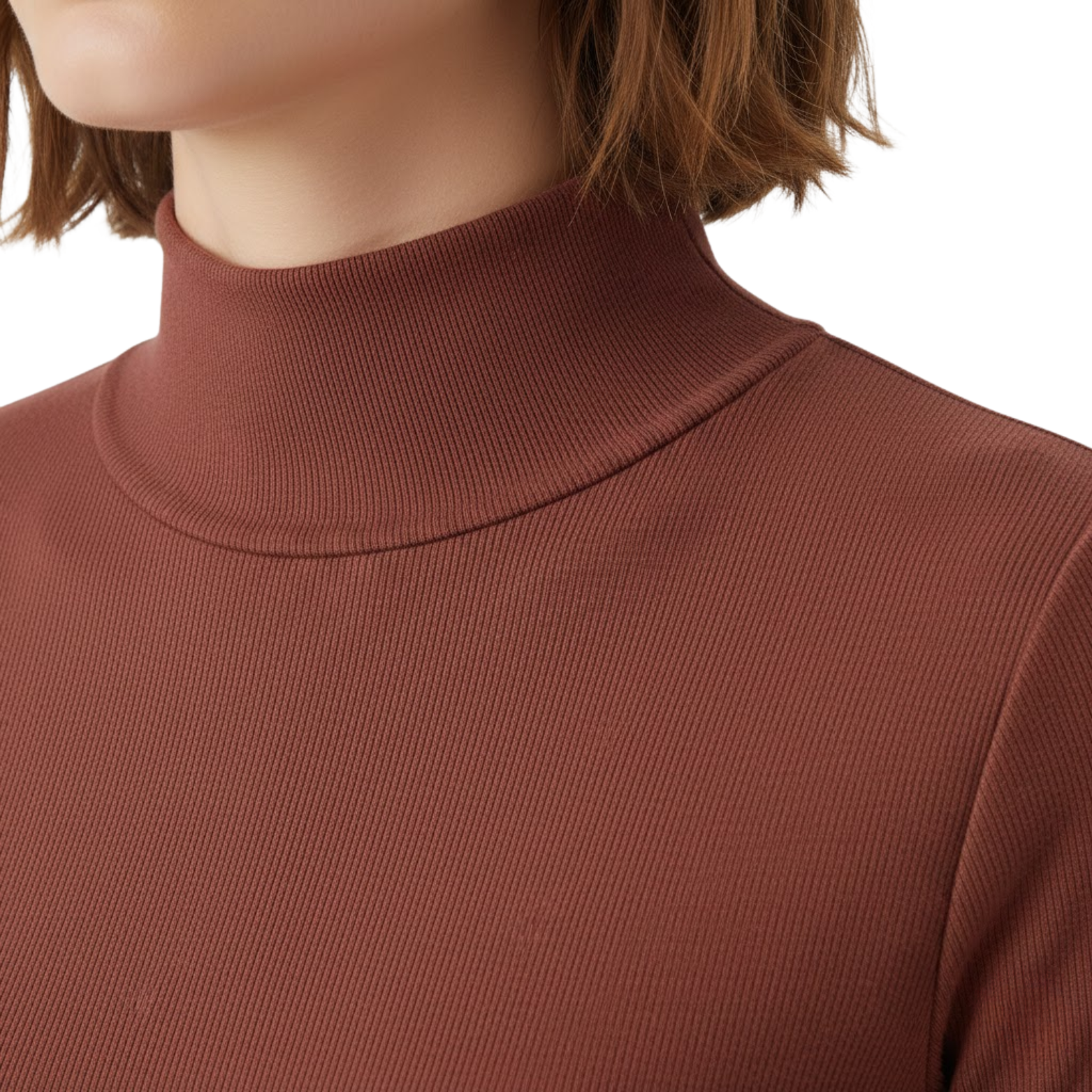 Olivia | Womens Dress with Elegant Turtleneck 5