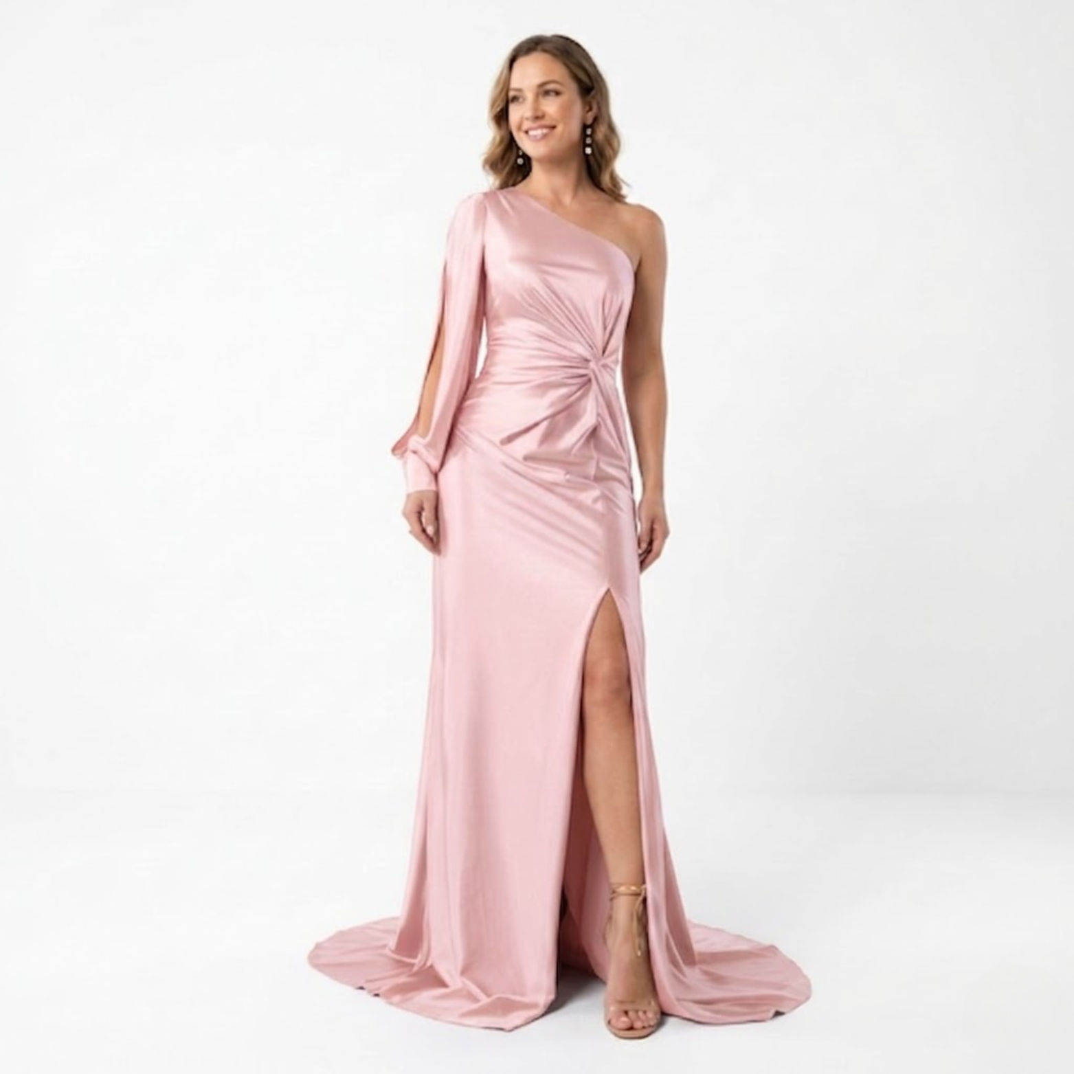 Sophia | Asymmetrical Evening Dress with High Slit 11