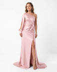 Sophia | Asymmetrical Evening Dress with High Slit 11