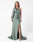 Sophia | Asymmetrical Evening Dress with High Slit 4