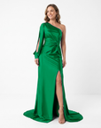 Sophia | Asymmetrical Evening Dress with High Slit 5