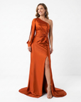 Sophia | Asymmetrical Evening Dress with High Slit 6