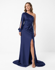 Sophia | Asymmetrical Evening Dress with High Slit 7