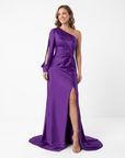Sophia | Asymmetrical Evening Dress with High Slit 8