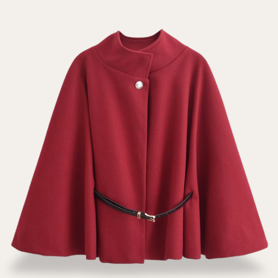 Sophia | Elegant Coat with Cape Women 9