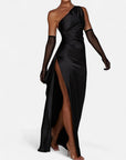 Sophia | Elegant Long Dress with Sculptural Flair 0