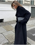 Sophia | Long Wool Coat Women for Urban Elegance 2
