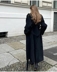 Sophia | Long Wool Coat Women for Urban Elegance 4