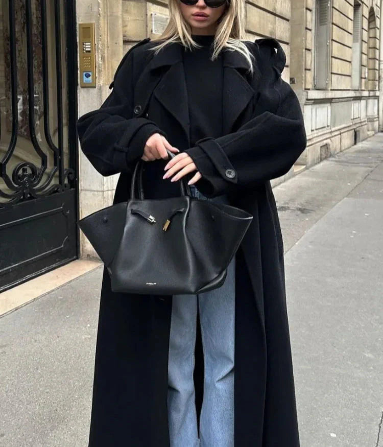 Sophia | Long Wool Coat Women for Urban Elegance 7