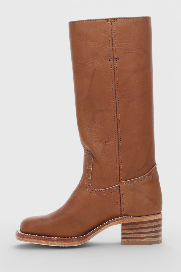 Sophia | Tall PU Leather Boots 5