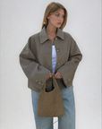 Sophia | Wool Coat Women with Oversized Fit 1