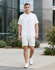 Bailey | Stylish Diamond Jacquard Men's Set