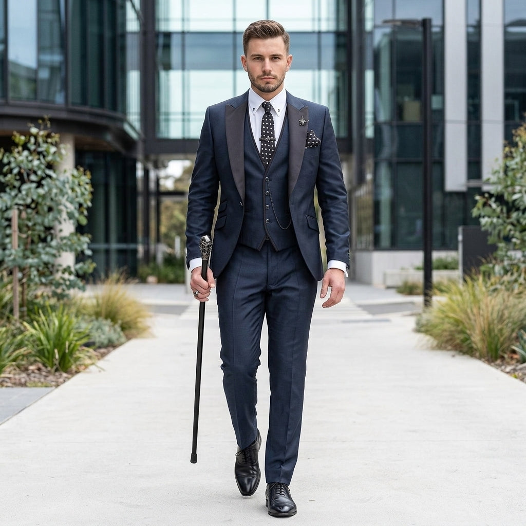 Rylan | Sophisticated Three-Piece Men’s Set with Linen Style
