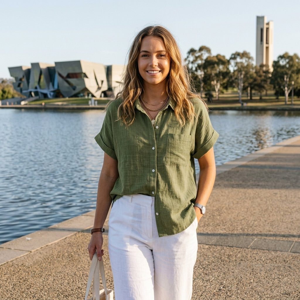 Elowen | Relaxed Women’s Blouse for Summer Comfort