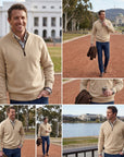 Zayne | Half Zip Men's Sweater for Versatile Wear