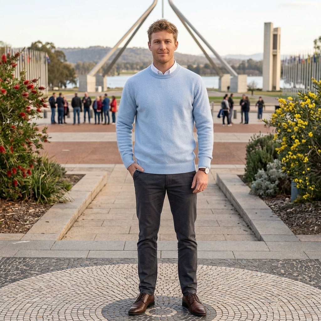 Byron | Classic Men's Sweater for Winter Comfort