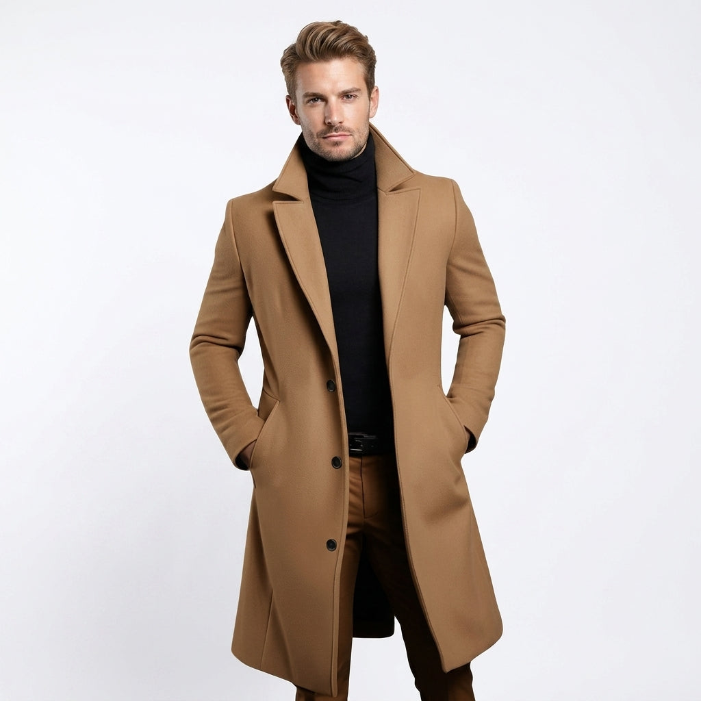 Nolan | Timeless Men’s Coat with Elegant Finish