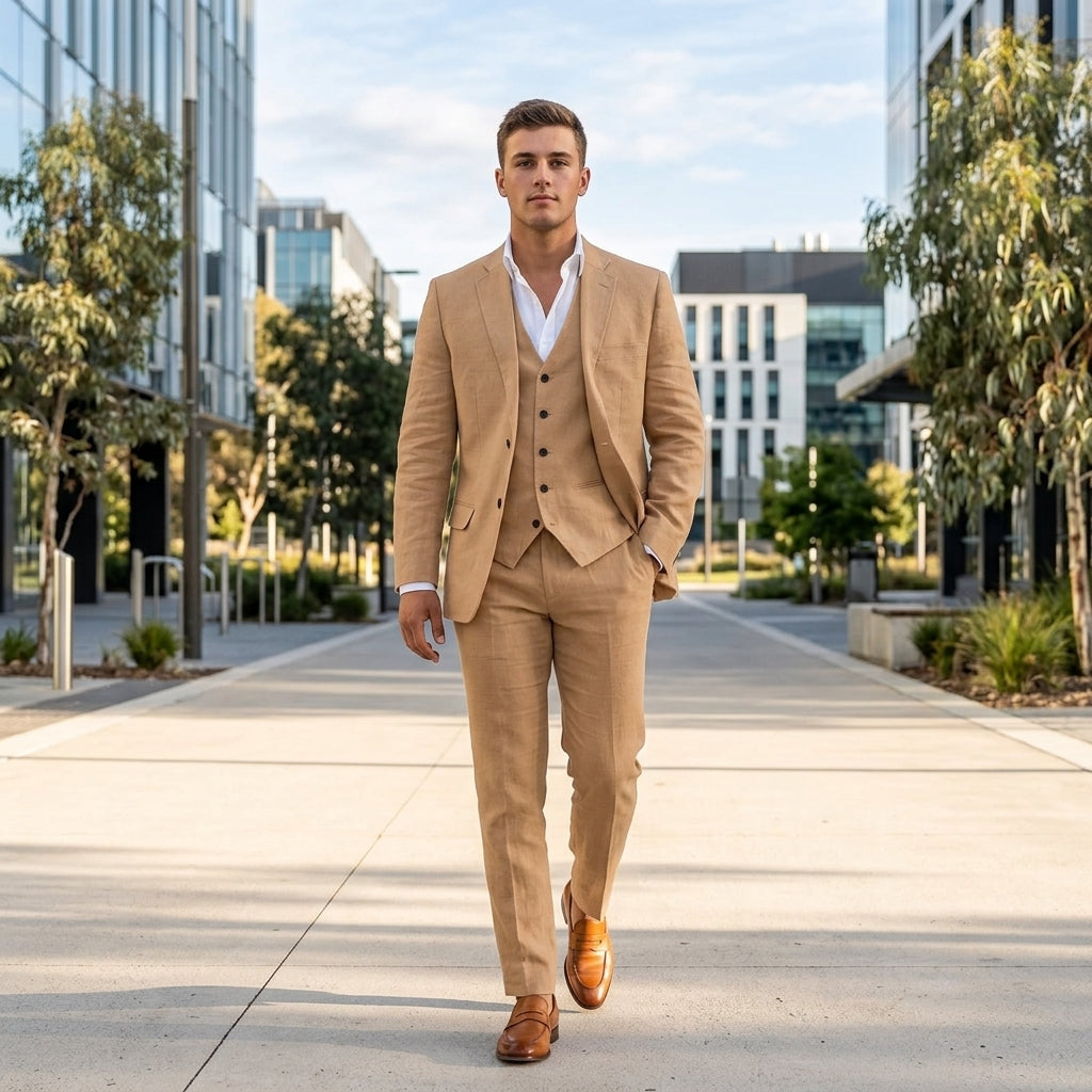 Cruz | Elegant Three-Piece Men’s Set for Modern Wear