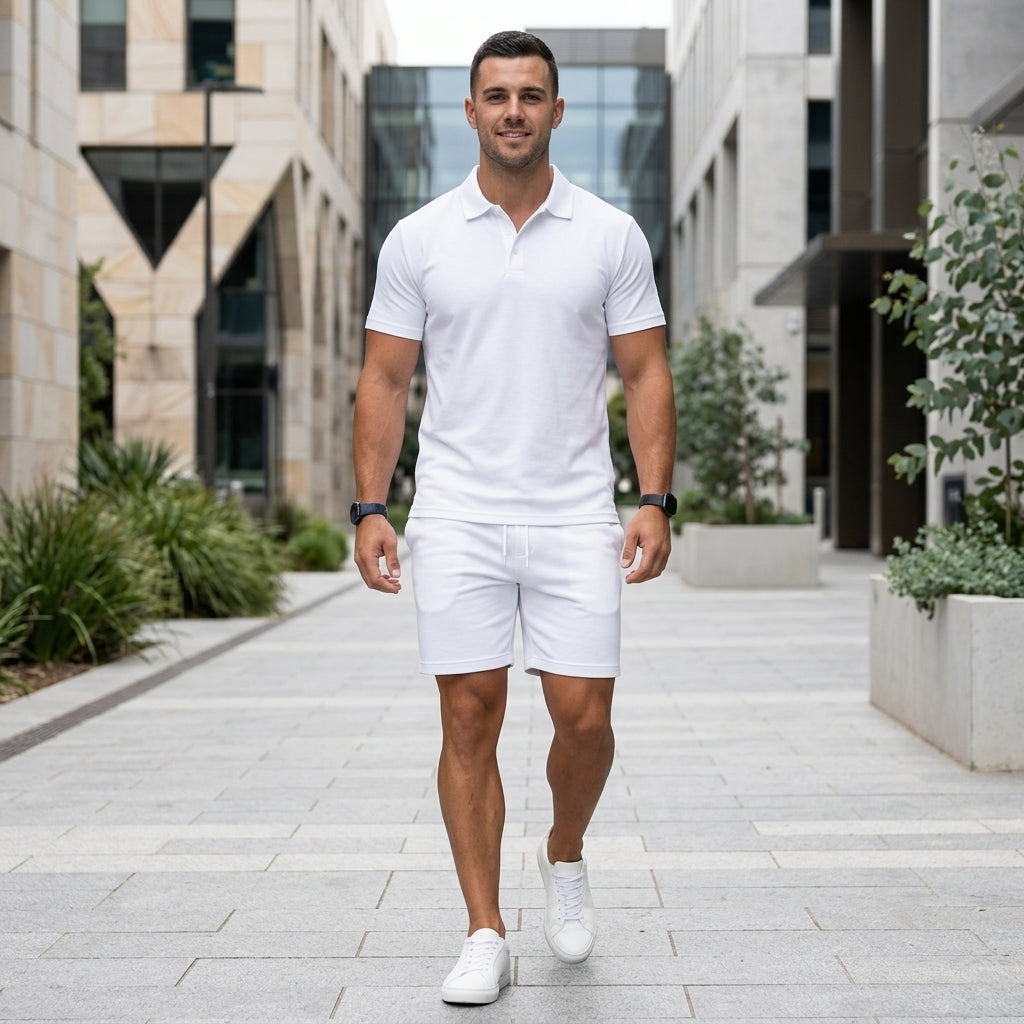 Byron | Casual Men's Set for Summer Comfort