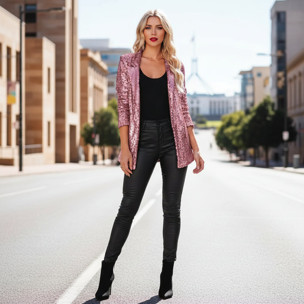 Emma | Sequin Blazer for Stylish Occasions