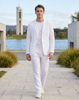 Nolan | Linen Men's Set for Smart Casual Looks