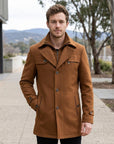 Braxton | Men’s Trench Coat with Refined Fit