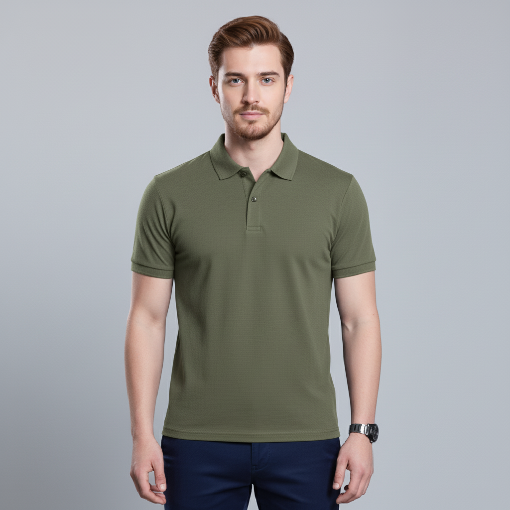Fraser | V-Neck Men's Polo for Classic Style