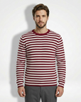 Eamon | Striped Pattern Men’s Shirt for Timeless Appeal